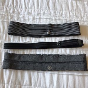 Set of lululemon headbands